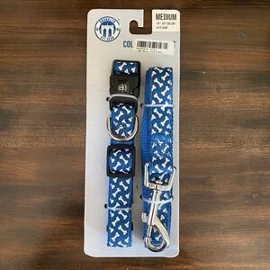 Brooklyn Pet Gear Heavy Duty Dog Leash & Collar Set 14"-20 Collar /4ft Leash